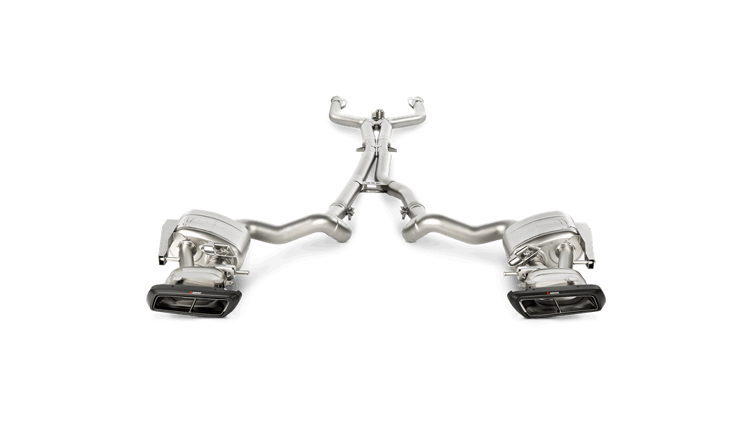 AKRAPOVIC MTP-ME/T/2H/1 Задня частина вихлопної системи MERCEDES-AMG C63 Sedan (W205) Evolution Line Photo-1
