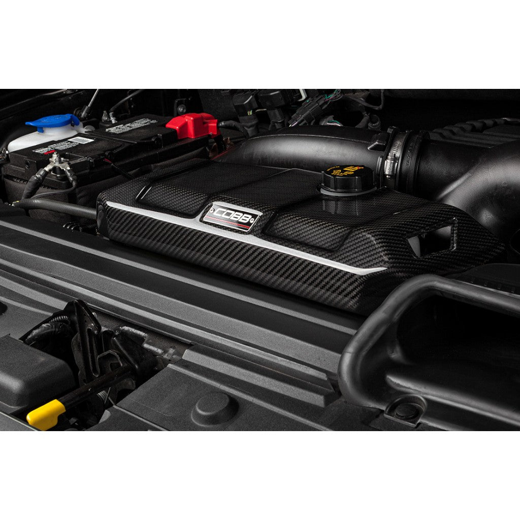 COBB 8F1700 Накладка на бачок охолодження Redline (карбон) для FORD F-150 Raptor / F-150 Tremor / F-150 Limited / F-150 EcoBoost 3.5L / F-150 EcoBoost 2.7L Photo-6