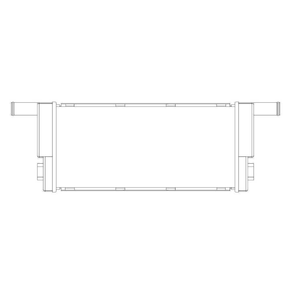 CSF 7060 Високопродуктивний радіатор (центральний) для PORSCHE 911 Carrera S / 4S / 4GTS / GTS (991) / 718 Cayman GTS (982) / Cayman GTS (981) Photo-1