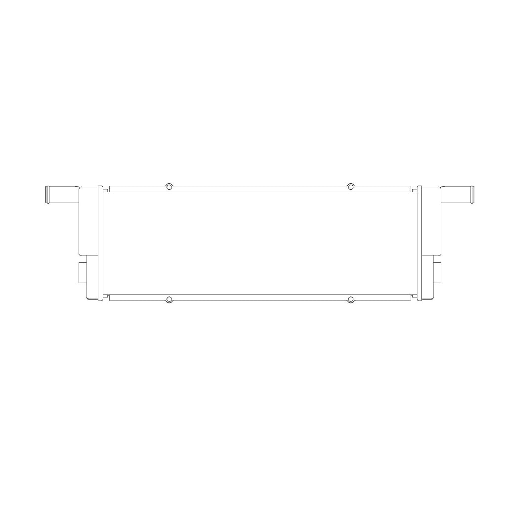 CSF 7068 Високопродуктивний радіатор (центральний) для PORSCHE 911 GT3 / GT3RS / GT2RS (991) / 718 Cayman GT4 / GT4RS (982) / Cayman GT4 (981) Photo-1