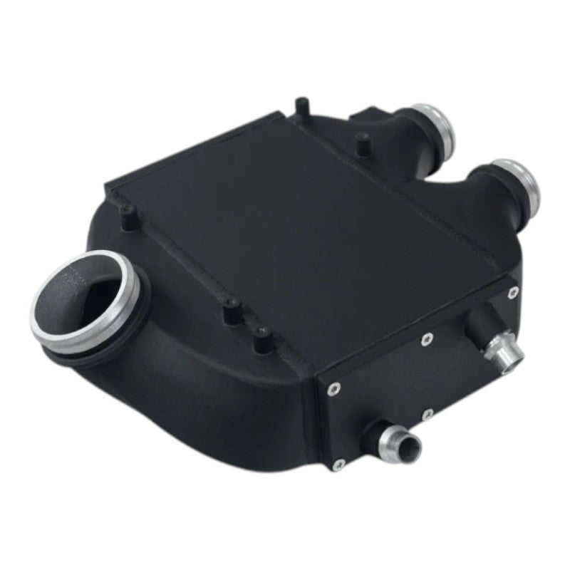 CSF 8082 Двоходовий охолоджувач наддувного повітря з верхнім кріпленням (чорний) для BMW M2 (F87) / M3 (F80) / M4 (F82 / F83) Photo-1