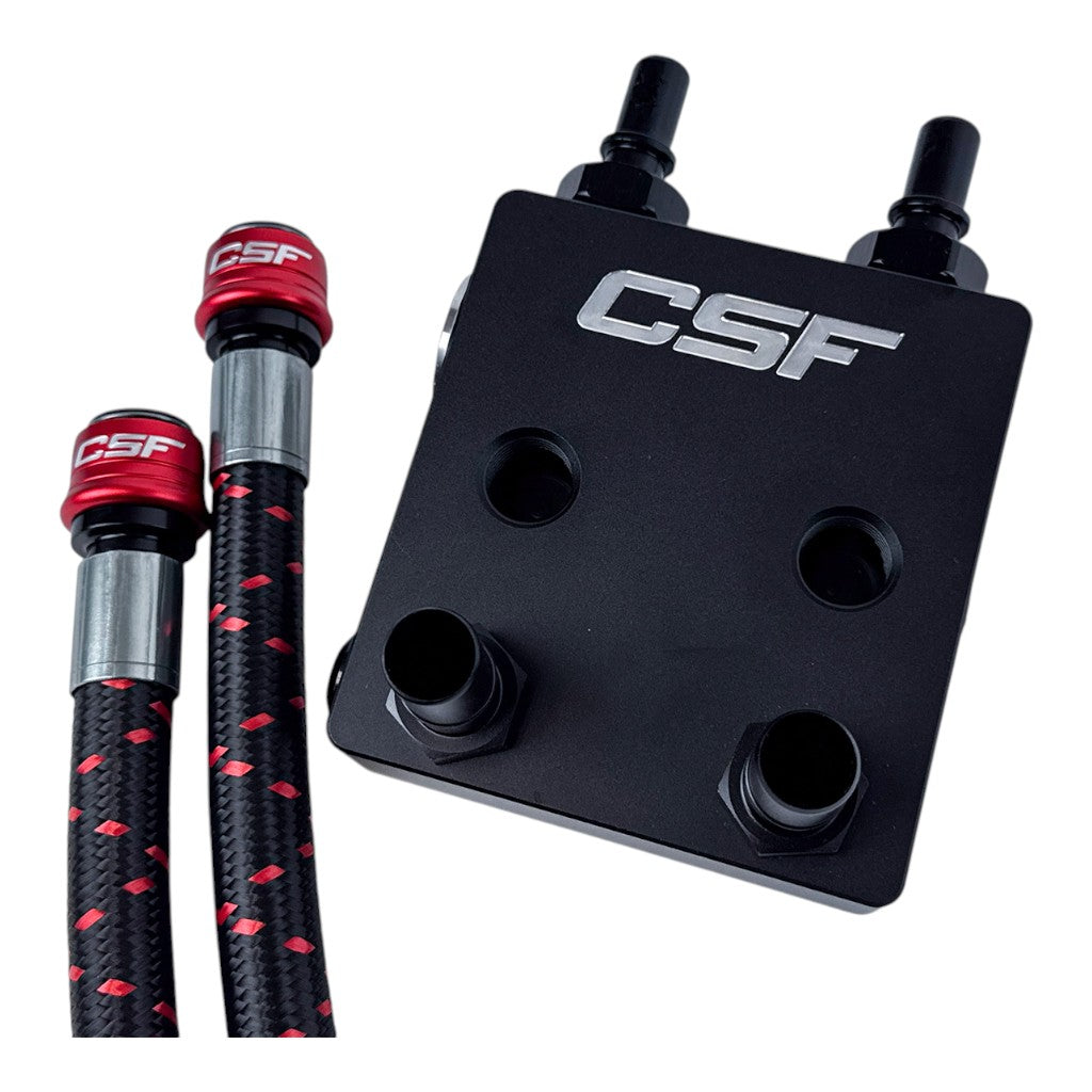 CSF 8350 Комплект зовнішнього охолоджувача трансмісійної оливи для FORD Bronco 2.7L EcoBoost 2021+ Photo-3