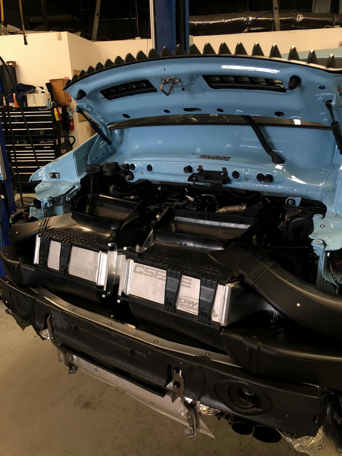 CSF 8188 Високопродуктивний інтеркулер для PORSCHE 911 Turbo / Turbo S (992) / Carrera 3.0T (992.2) Photo-9