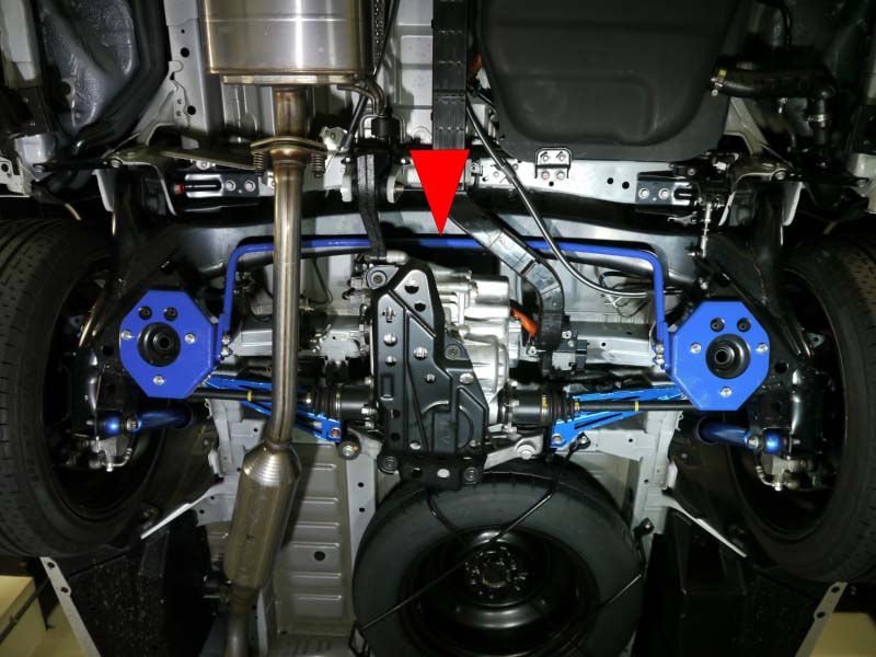 CUSCO 1C6 311 B16 Задня додаткова поперечна стійка для TOYOTA Yaris Cross (MXPB10/MXPJ10) Photo-1