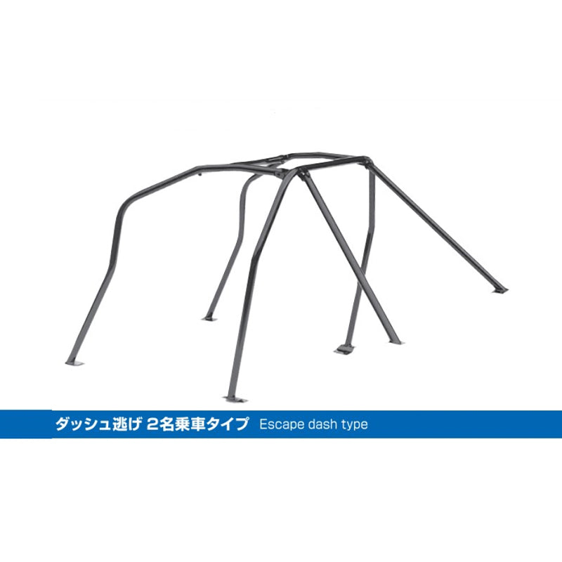 CUSCO 660 270 W10 Каркас безпеки SAFETY 21 (10 точок, 2 пасажира, аварійна панель) для SUBARU Impreza WRX (GC8) Photo-0
