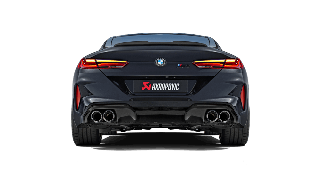AKRAPOVIC S-BM/T/22H Вихлопна система Slip-On Line (титан) для BMW M8 / M8 Competition (F91/F92) OPF/GPF 2021-2024 Photo-2