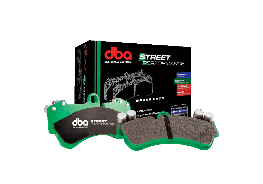 DBA DB8863SP К-т задніх гальмівних колодок Street Performance, напівметалеве вуглецеве волокно (4 шт) для MASERATI GHIBLI 2013 Photo-0