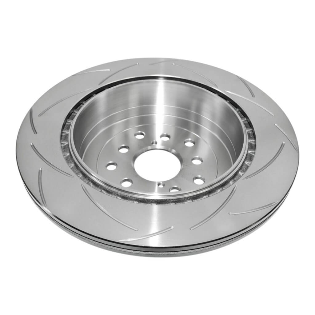 DBA 655S-10 Задній гальмівний диск Street Series T2, з прорізами для SUBARU Impreza WRX STI (GD) 2000-2007 Photo-1