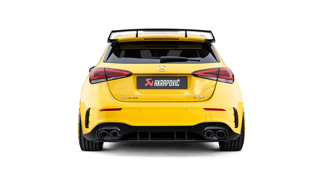 AKRAPOVIC S-ME/TI/6H Вихлопна система Slip-On Line (титан) для MERCEDES-AMG A35 (W177) 2019-2024 Photo-2