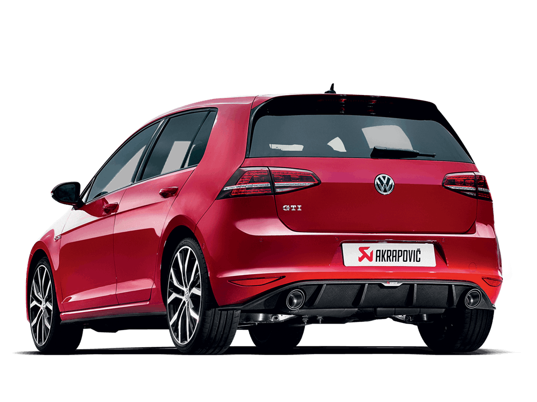 AKRAPOVIC MTP-VW/T/2 Вихлопна система Slip-On Race Line (Titanium) VW Golf (VII) GTI 2013-2016 Photo-3