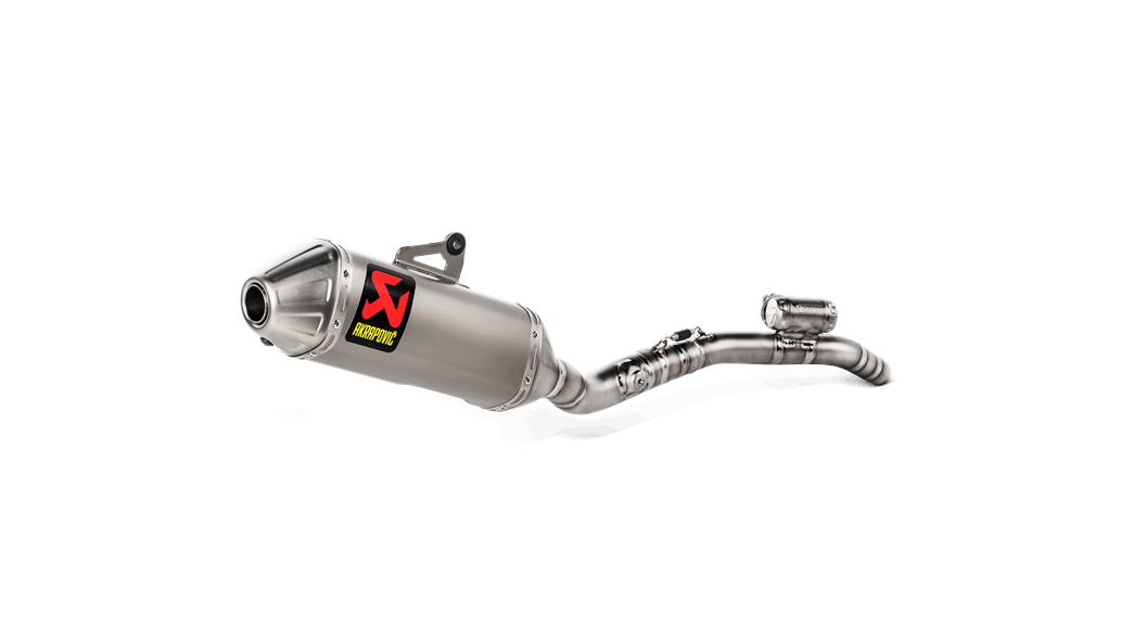 AKRAPOVIC S-S2MET6-BNTA Вихлопна система Evolution Line (Titanium) для Suzuki RM-Z250 Photo-0
