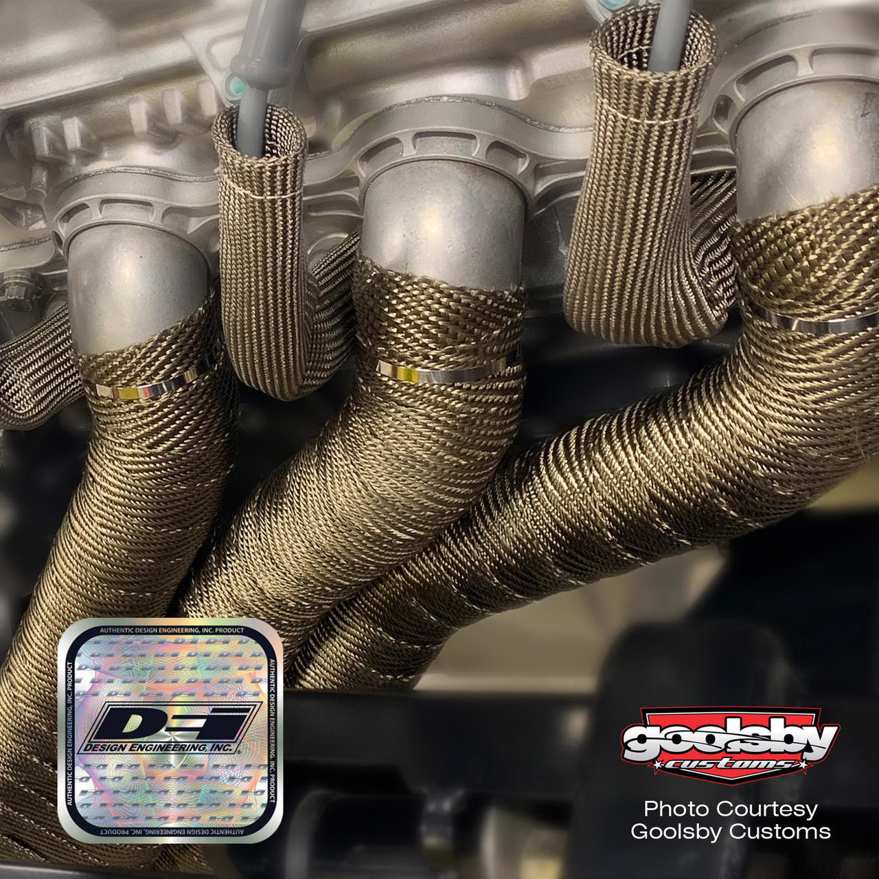 DEI 10098 Вихлопна оболонка Titanium 2" x 50' Photo-4