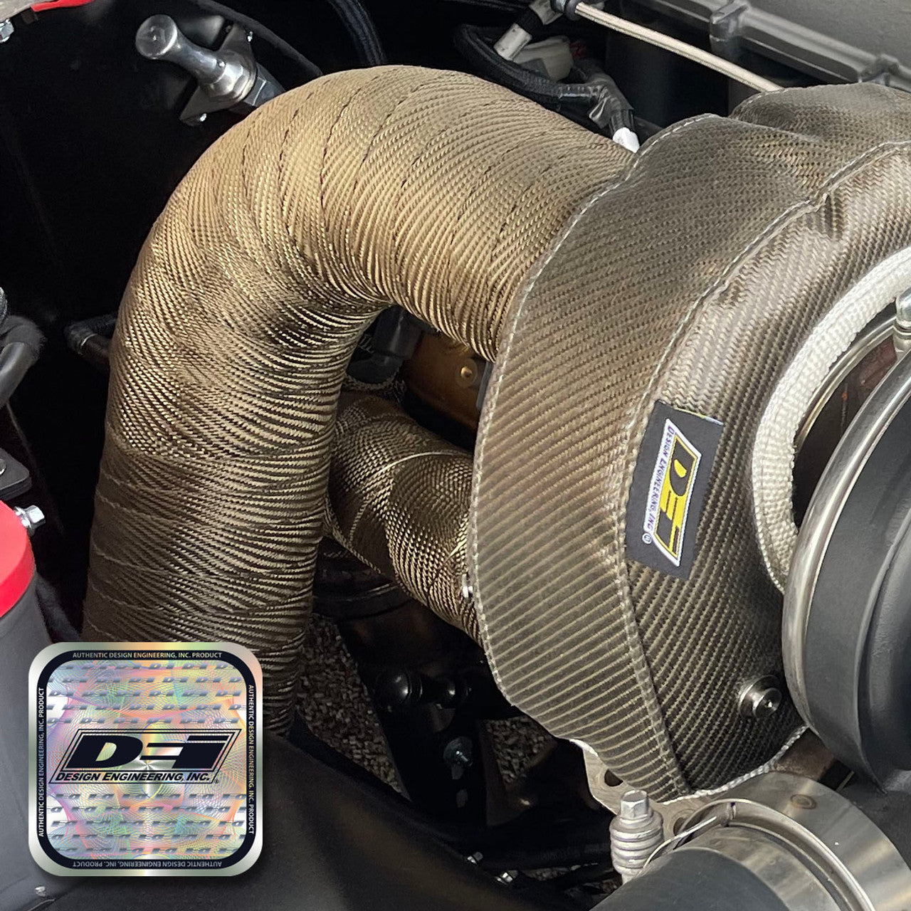 DEI 10098 Вихлопна оболонка Titanium 2" x 50' Photo-13