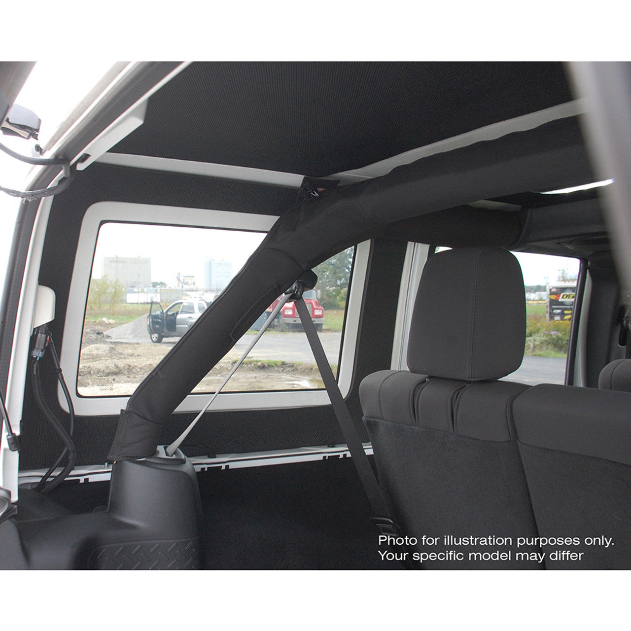 DEI 50180 Повний комплект обшивки для JEEP Wrangler JL 4 Dr (Оригінальна обробка) білий Photo-9