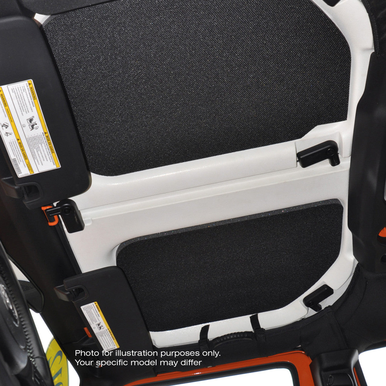 DEI 50602 Повний комплект обшивки для JEEP Wrangler LJ 2004-2006 (Оригінальна обробка) білий Photo-7