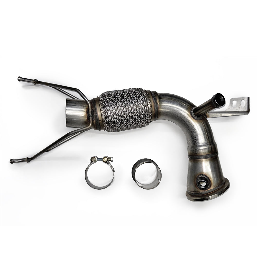 MILLTEK SSXM428 Даунпайп 2.75 дюйма для MINI F56 Cooper S та JCW (для стандартної задньої частини) Photo-0