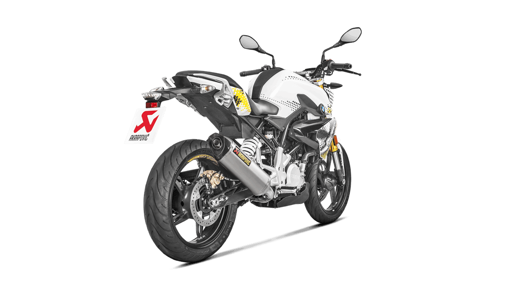 AKRAPOVIC S-B3R1-HRSS/1 Вихлопна система Racing Line (SS) для BMW G 310 R 2017-2019 Photo-3