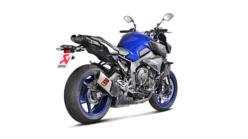 AKRAPOVIC s-Y10SO15 - Hapt Вихлопна система Slip-On Line (Titanium) Yamaha MT-10/FZ-10 2016 - 2021 Photo-1