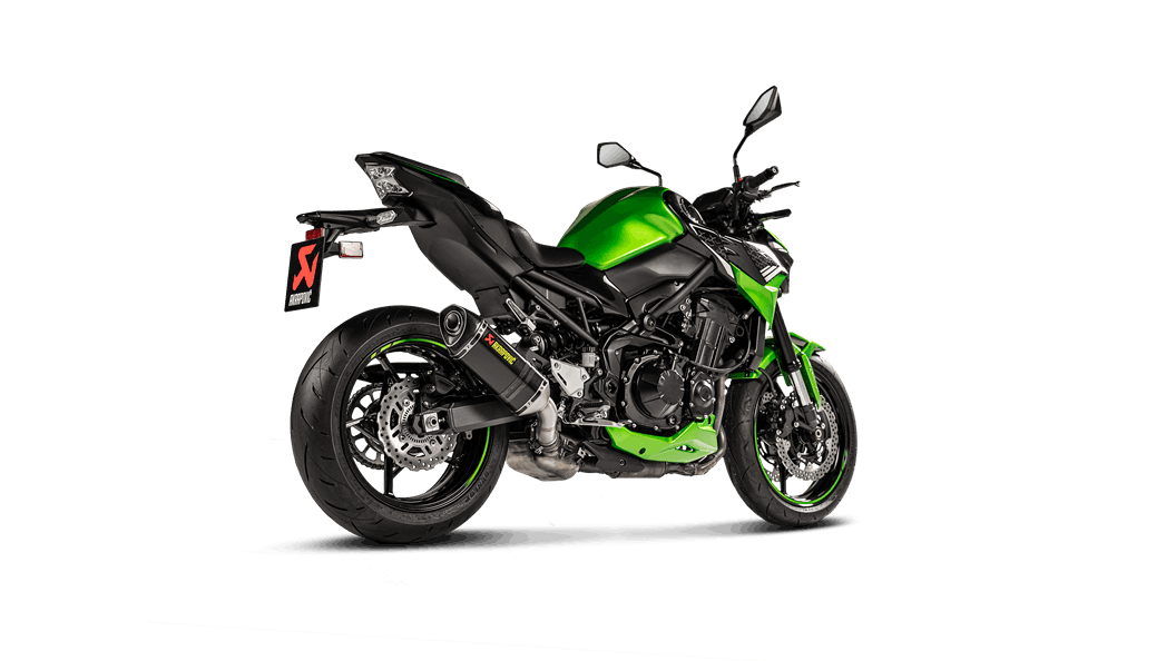 AKRAPOVIC s-K9SO6-HZC Вихлопна система Slip-On Line (Carbon) Kawasaki Z900 2020-2021 Photo-2