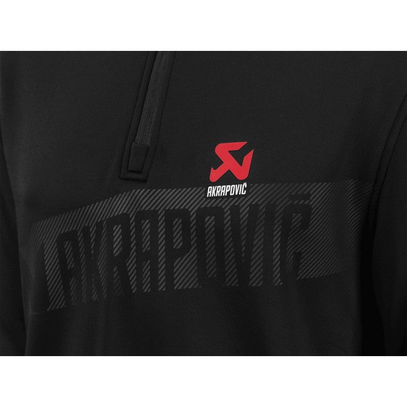 AKRAPOVIC 802214 Водолазка на блискавці Corpo чоловіча чорна 3XL Photo-3