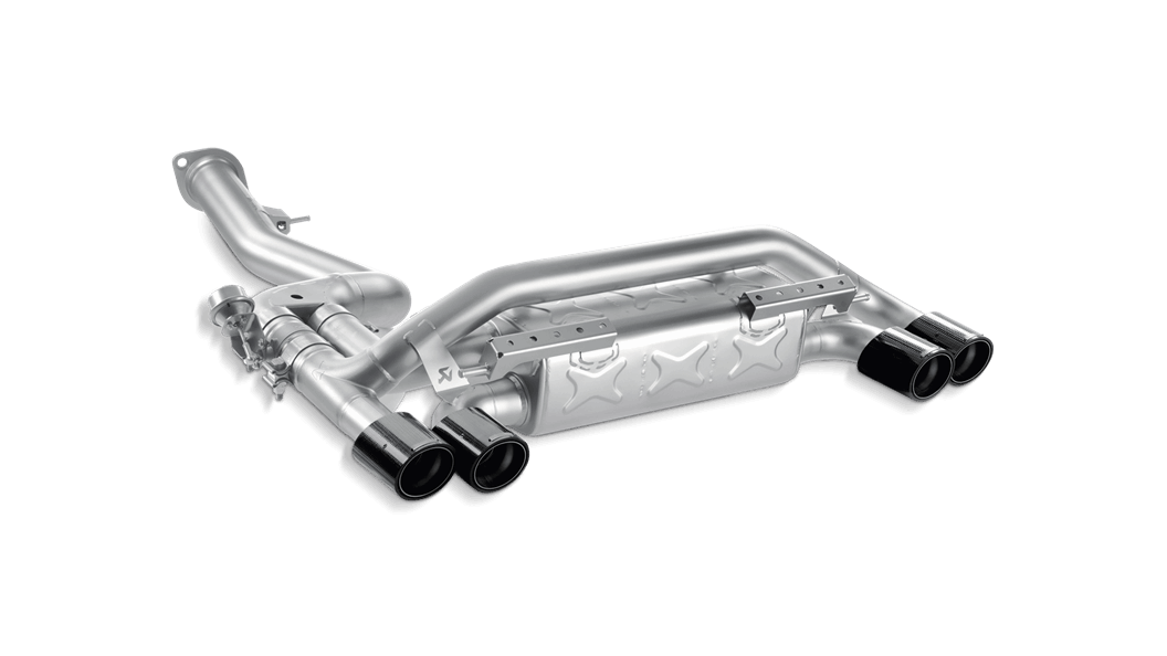 AKRAPOVIC M-BM/T/4H Задня частина вихлопної системи Slip-On BMW 1 Series M Coup? (E82) Photo-1