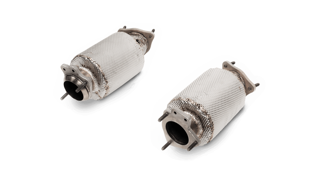 AKRAPOVIC L-CO/SS/2 Лінк-пайпи (нержавіюча сталь) для CHEVROLET Corvette Stingray (C8) 2020-2024 Photo-0