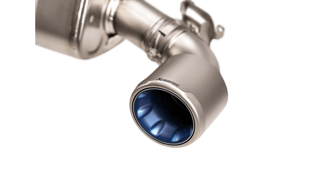 AKRAPOVIC S-TY/T/1H Вихлопна система Slip-on Line (титан) для TOYOTA Supra (A90) 2019-2024 Photo-2