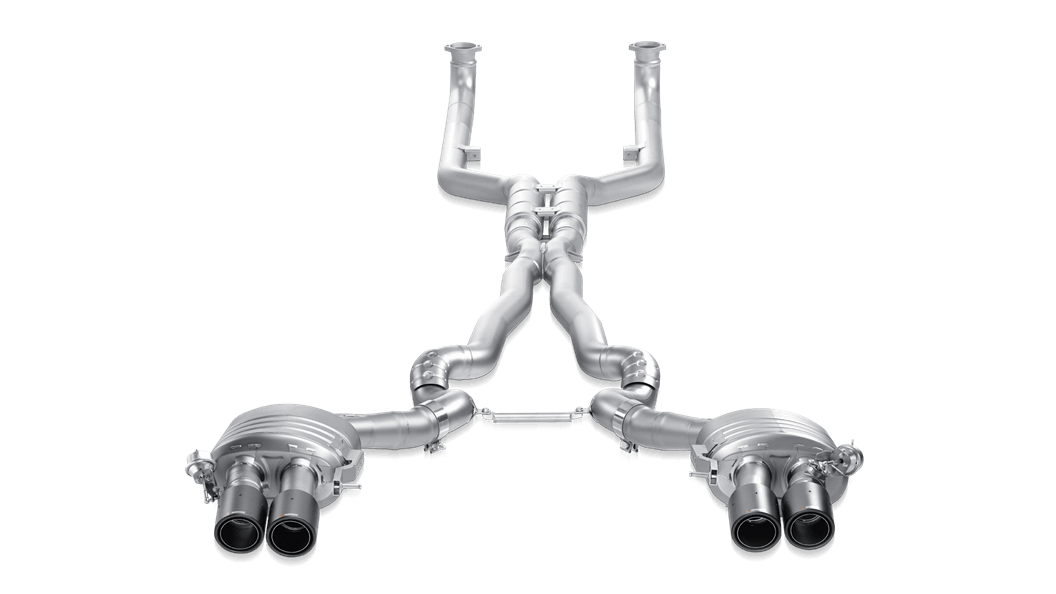 AKRAPOVIC ME-BM/T/5 Вихлопна система Evolution для BMW F13 M6 (без насадок) Photo-3