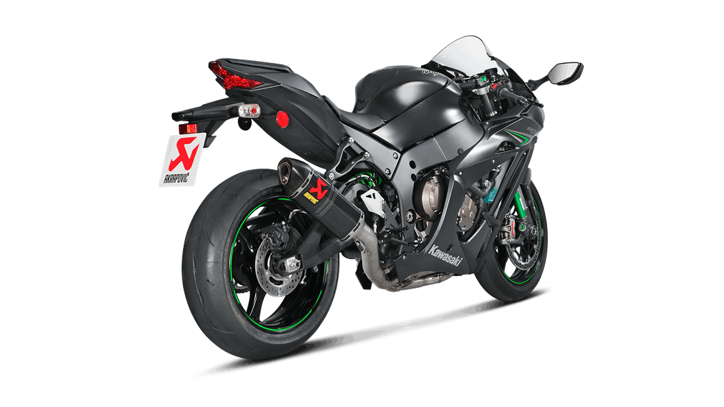 AKRAPOVIC S-K10R9-ZC Вихлопна система Racing Line (Carbon) Kawasaki Ninja ZX-10R 2016 - 2020 Photo-2