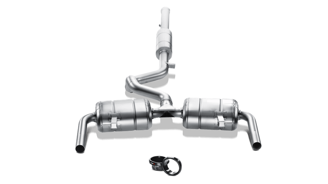 AKRAPOVIC L-RECL3RS/1 Середня частина вихлопної системи RENAULT Clio III RS 200 Photo-1