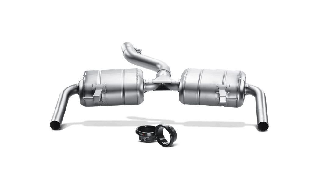 AKRAPOVIC MTP-RECL3RSH Задня частина вихлопної системи Slip-On Line SS RENAULT Clio III RS 200 Photo-0