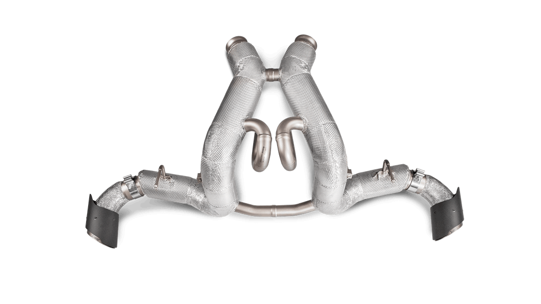 AKRAPOVIC S-MC/TI/3 Задня частина вихлопної системи Slip-On MCLAREN 570S/570S SPIDER/570GT 2016 Photo-2