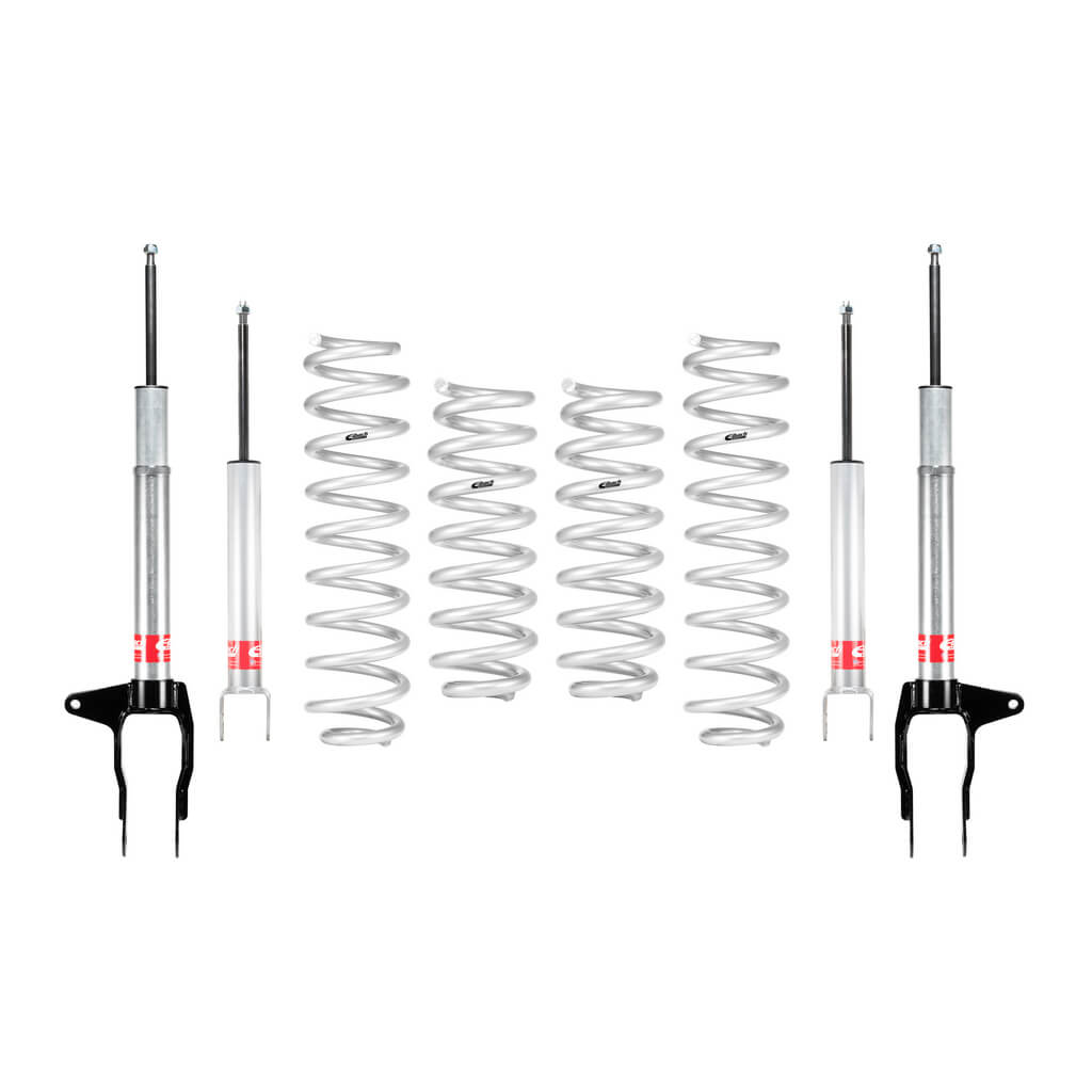 EIBACH E80-51-021-03-22 Комплект з 4 амортизаторів і 4 пружин All-Terrain Lift Kit для JEEP Grand Cherokee 3.6L (WK2) 2018-2021 Photo-0