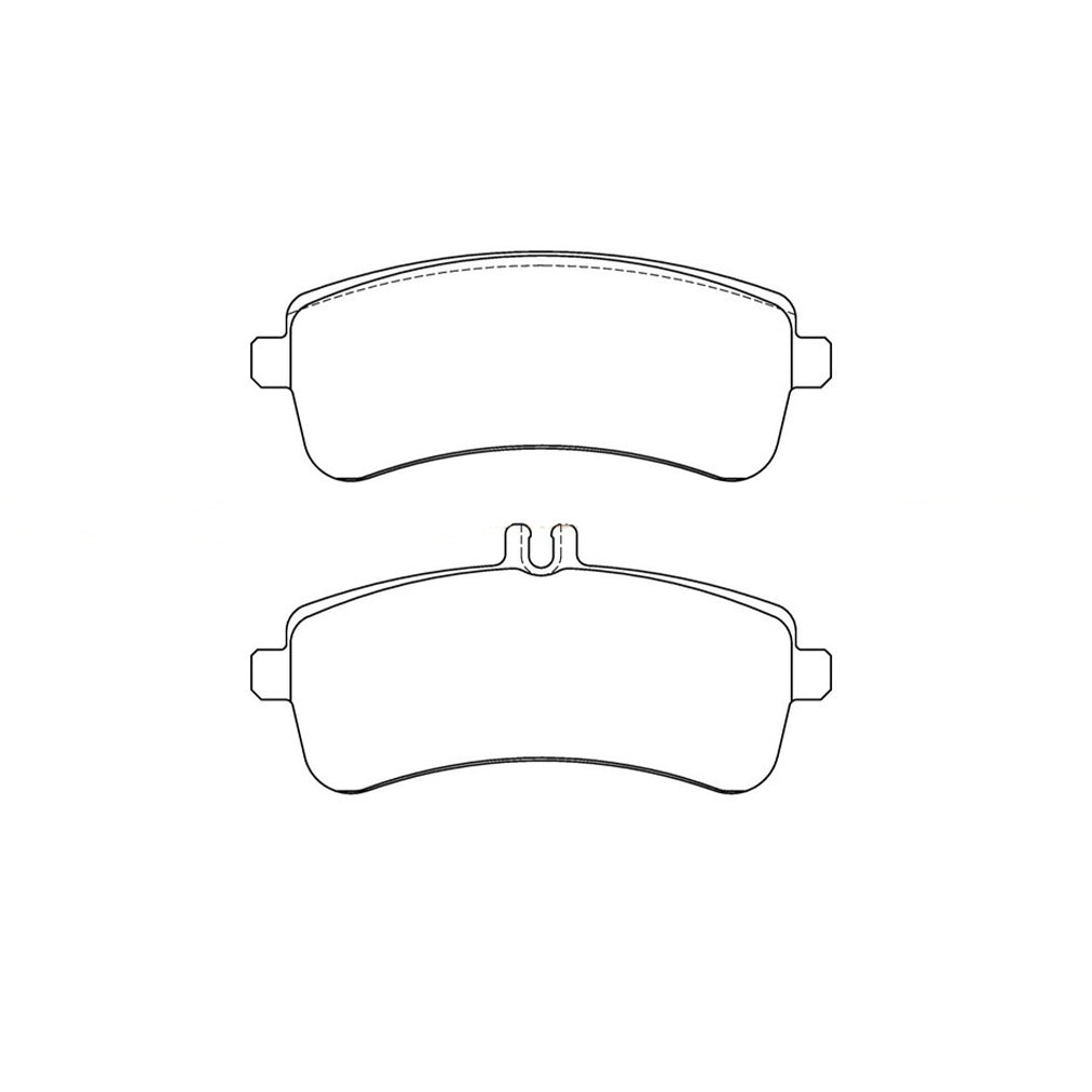 ENDLESS EIP255MA45B Задні гальмівні колодки MA45B для MERCEDES-Benz SL65 AMG / GT AMG / C63 AMG Photo-0