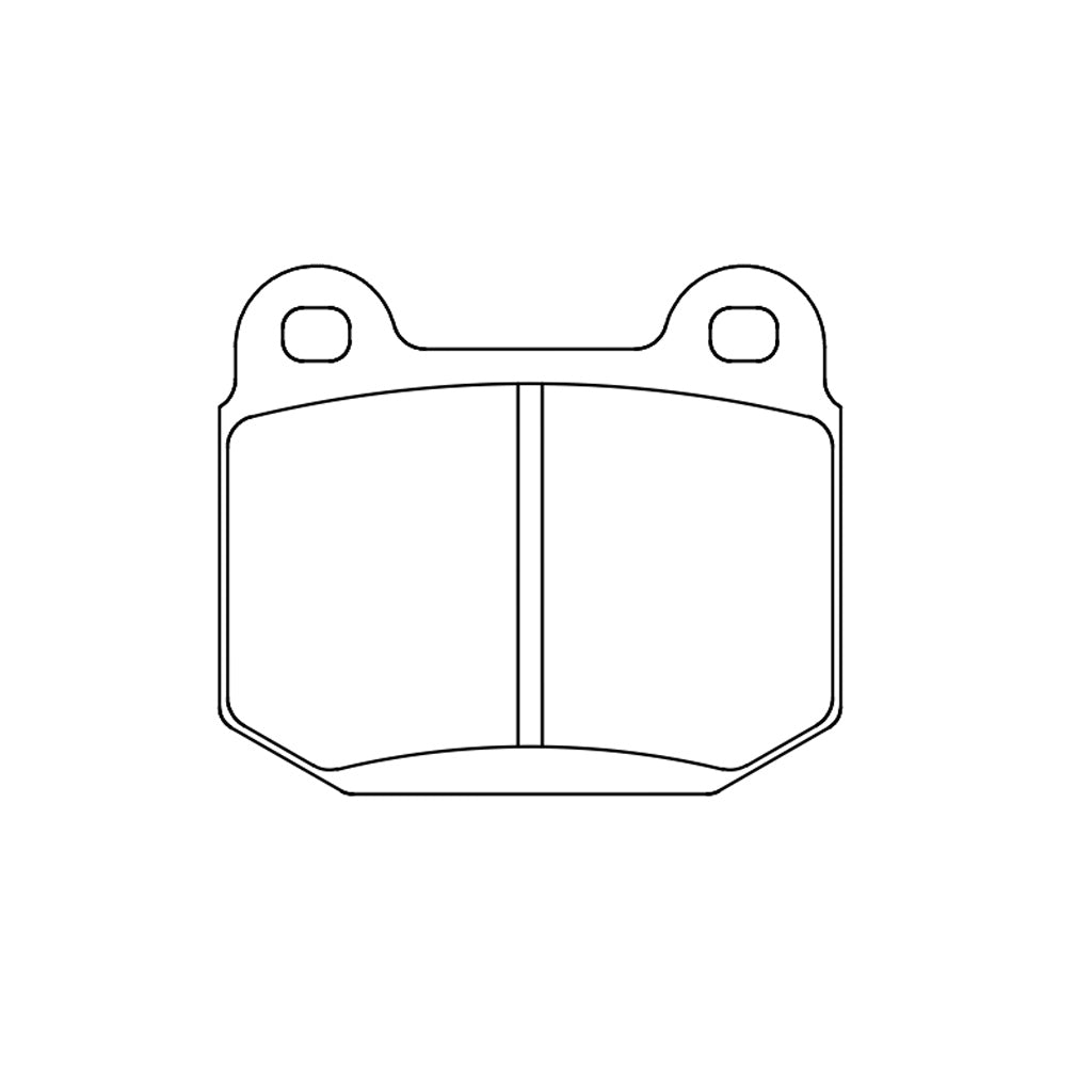 ENDLESS EP291MX72 Гальмівні колодки задні для SUBARU STI/MITSUBISHI EVO/NISSAN 350Z/GT-R R33/R34 Photo-1