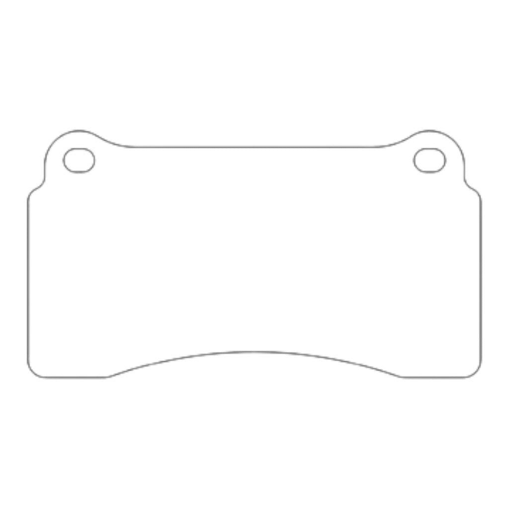 ENDLESS RCP118MXPL Задні гальмівні колодки компаунд MX72 Plus для NISSAN GT-R (R35)/FERRARI F40 (F120)/F50 (F130) / LAMBORGHINI Diablo 1992-1999/ Murciélago 2001-2010 Photo-0