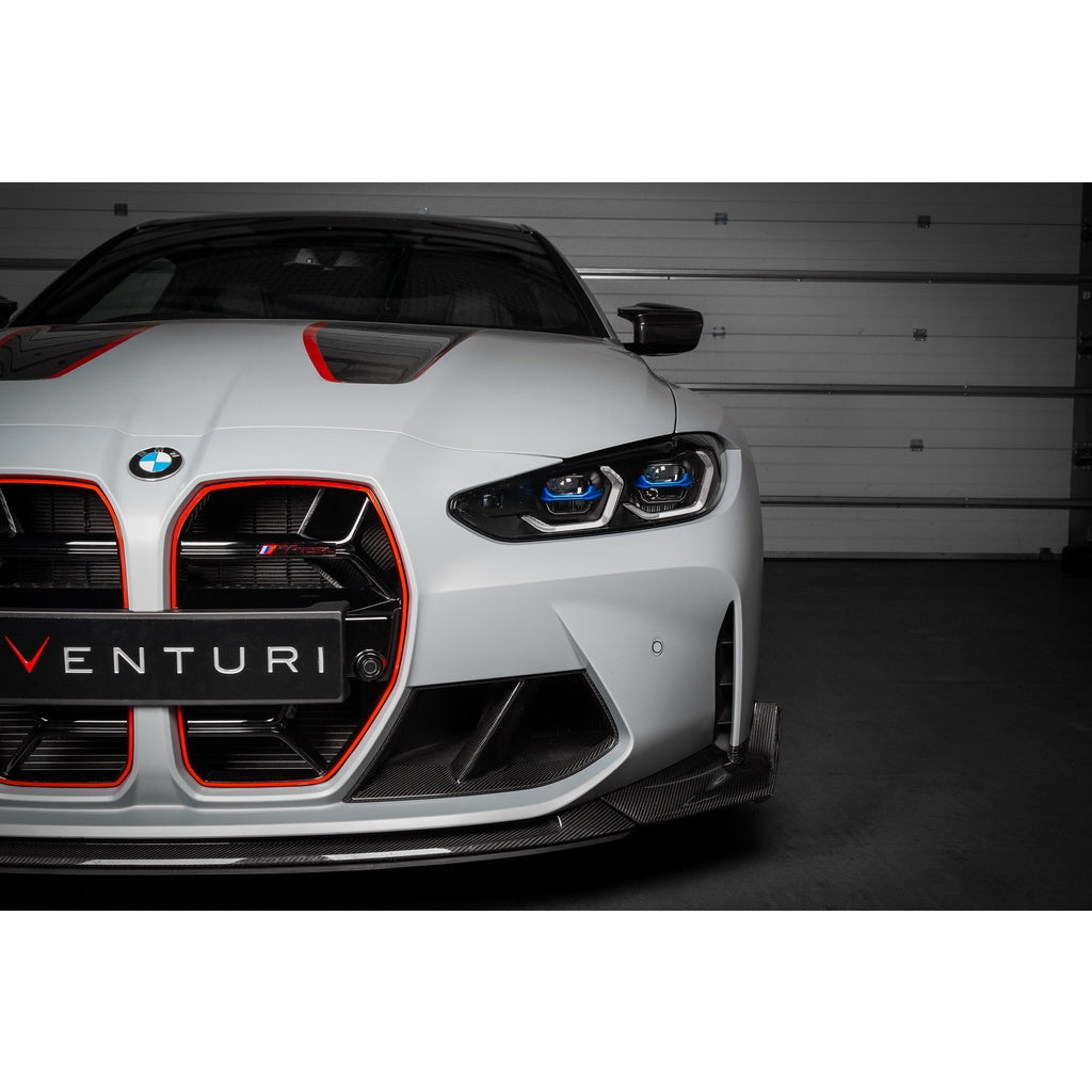 EVENTURI EVE-G8XM-CFM-SC Повітрозабірники (карбон, матова обробка) для BMW M3 (G80) / M4 (G82) Photo-4