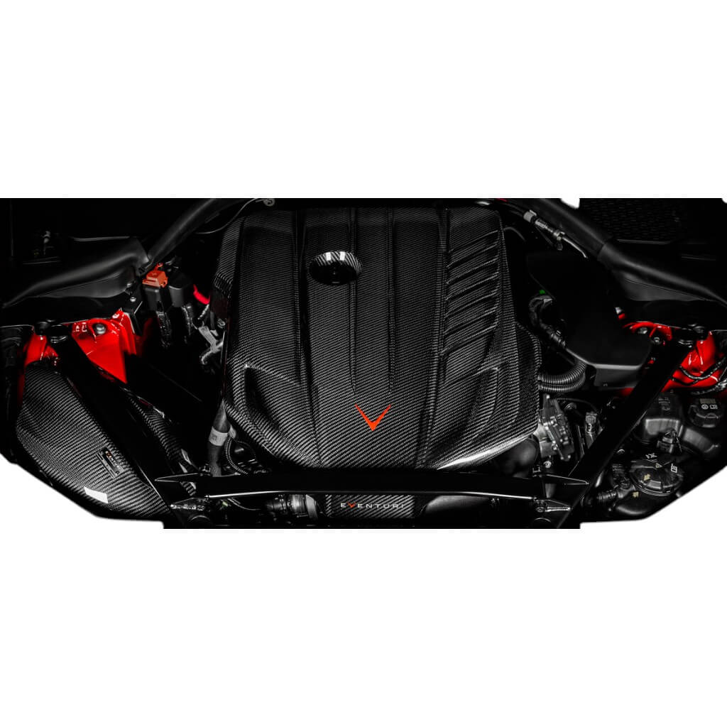 EVENTURI EVE-A90-CF-INT Система впуску повітря (карбон) для TOYOTA Supra MK5 B58 3.0 Photo-1