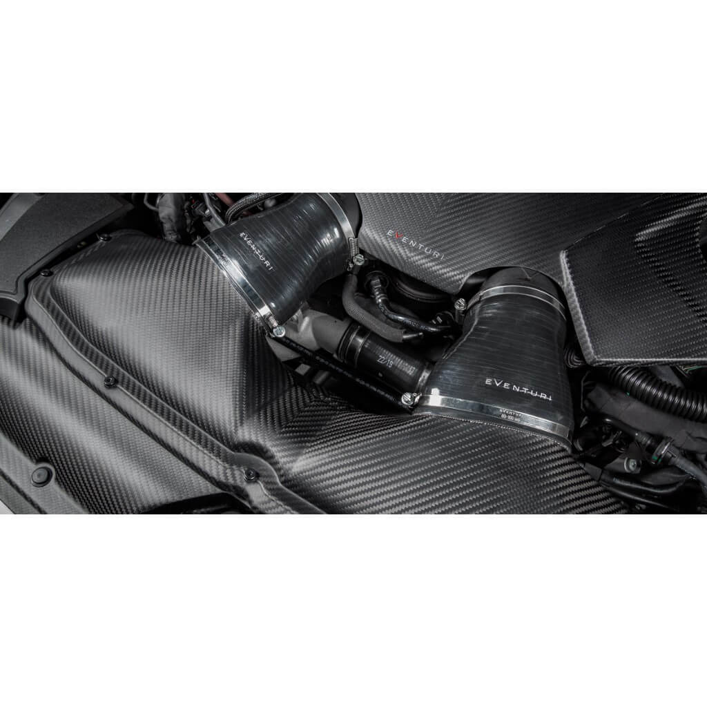 EVENTURI EVE-C8RS6-CFM-INT Впускна система з матового чорного карбону для AUDI RS6 / RS7 (C8) Photo-5