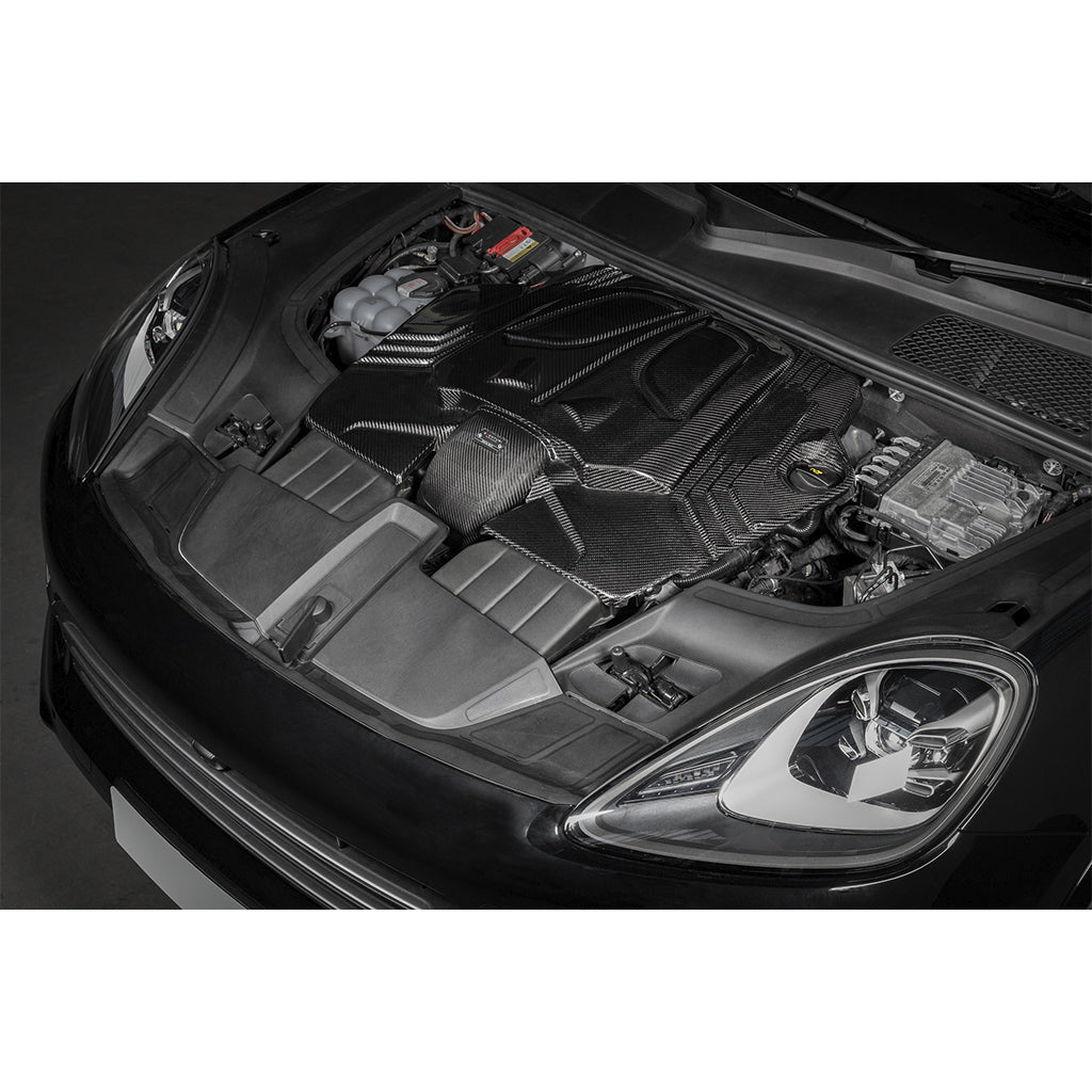 EVENTURI EVE-CYNV6-CF-INT Система впуску повітря (карбон) для PORSCHE Cayenne 3.0L V6 Turbo 2018+ Photo-7
