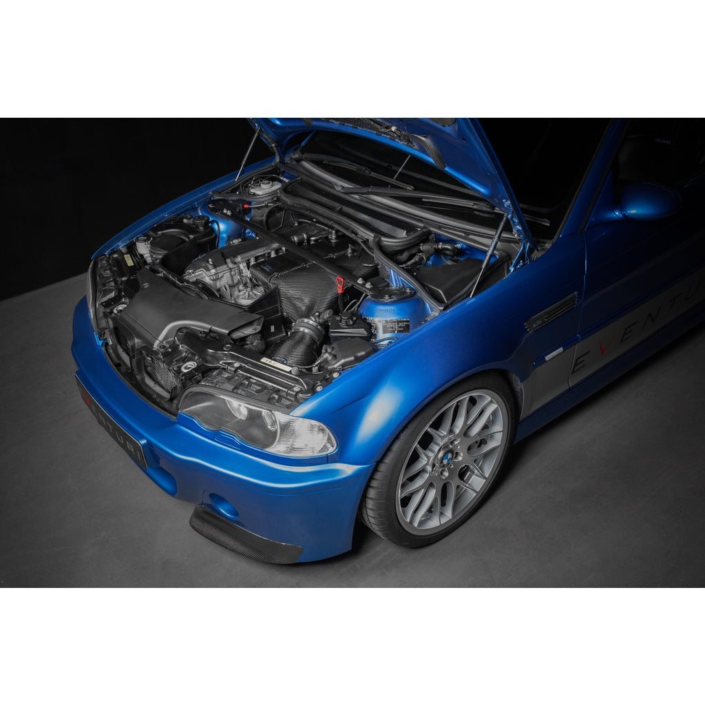 EVENTURI EVE-E46ABX-CF-PLM Повітряний бокс без впуску (карбон) для BMW M3 (E46) Photo-20