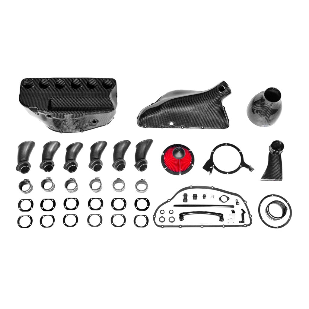 EVENTURI EVE-E46ABX-CF-INT Повітряний бокс з впуском (карбон) для BMW M3 (E46) Photo-0