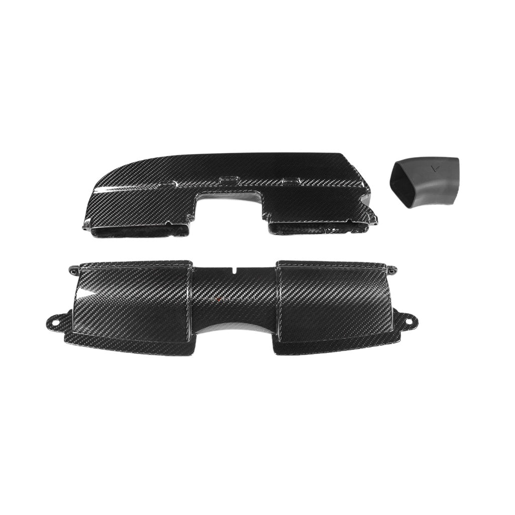 EVENTURI EVE-E9X-CFM-DCT Комплект повітроводів (карбон / матове покриття) для BMW M3 (E90 / E92) Photo-0