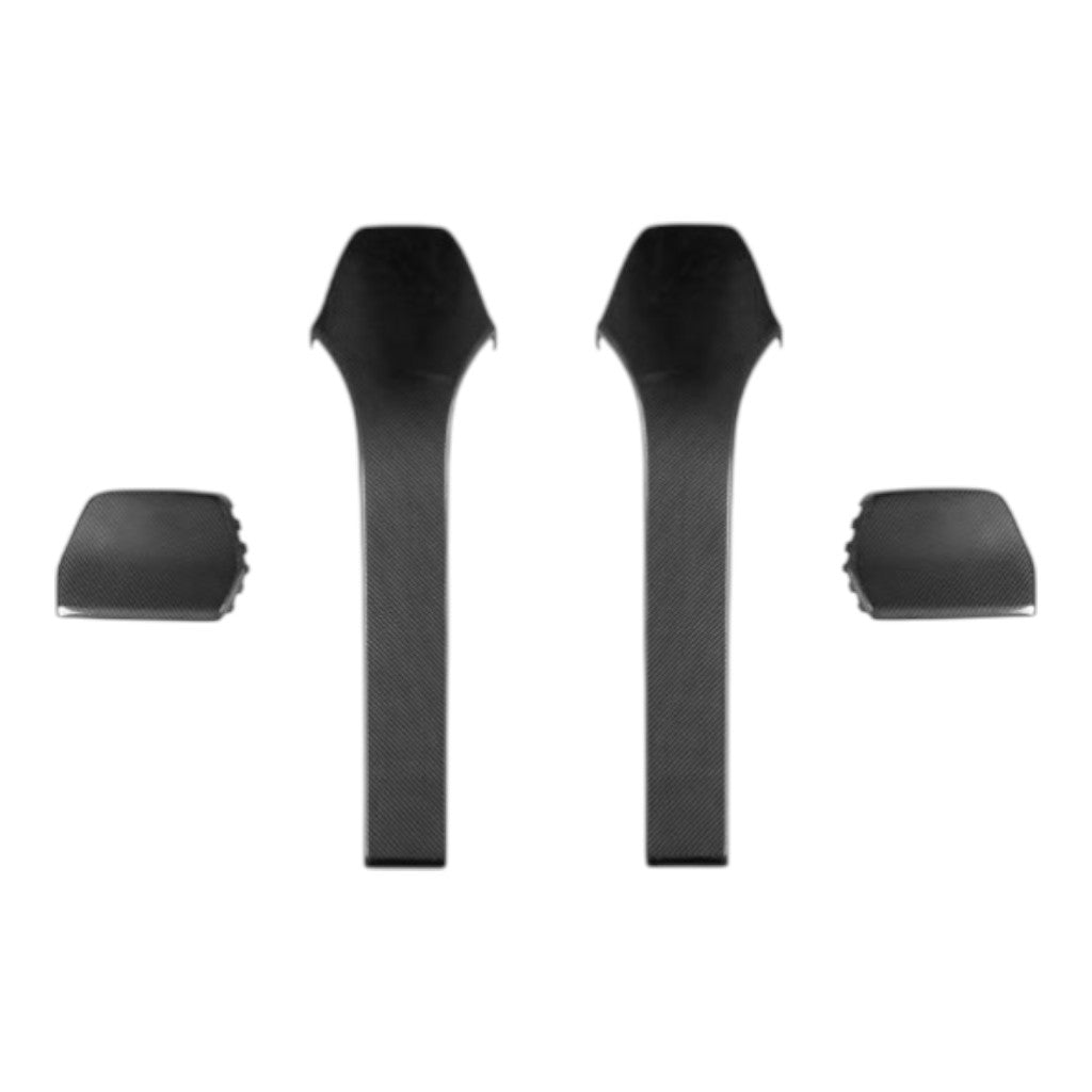 EVENTURI EVE-F8XM-CF-SBC Накладки на спинки сидінь (карбон) для BMW M3 (F80) / M4 (F82) Photo-0