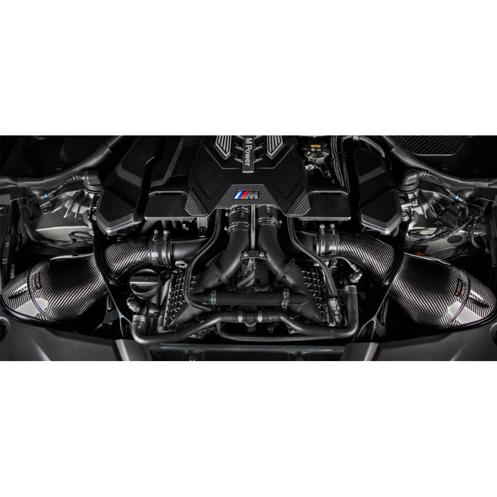 EVENTURI EVE-F9XM5M8-CF-INT Система впуску повітря V2 (карбон) з обтічниками для BMW M5 (F90) / M8 (F92) Photo-1