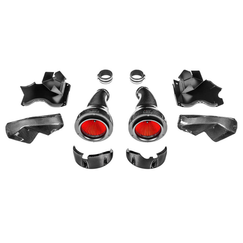 EVENTURI EVE-F9XM5M8-CF-INT Система впуску повітря V2 (карбон) з обтічниками для BMW M5 (F90) / M8 (F92) Photo-0