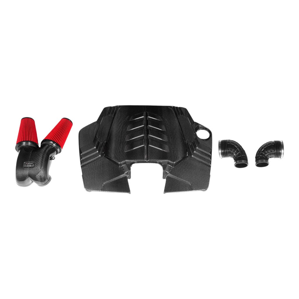 EVENTURI EVE-FLV8TT-CF-INT Повітрозабірна система (карбон) для LAMBORGHINI Urus 2025 / PORSCHE Cayenne Turbo S / GT / GTS Facelift 2025 Photo-0
