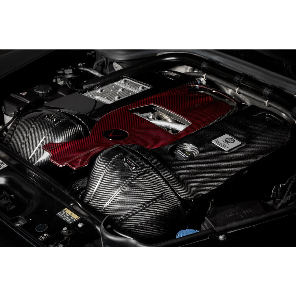 EVENTURI EVE-G63AMG-CF-INT Система впуску повітря (карбон) для MERCEDES-BENZ G63 AMG (W464 / W463) 4.0L V8 Twin Turbo M177 Engine Photo-15