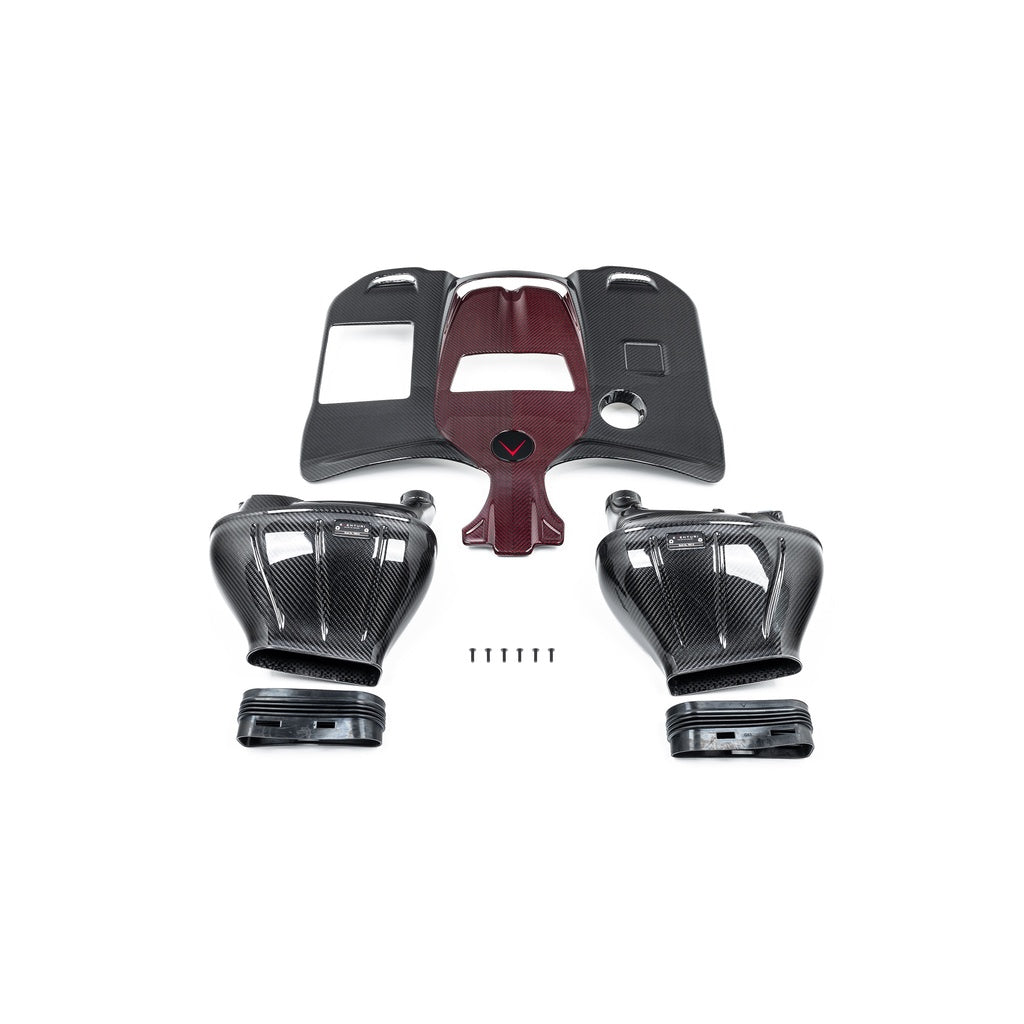 EVENTURI EVE-G63AMG-CF-INT Система впуску повітря (карбон) для MERCEDES-BENZ G63 AMG (W464 / W463) 4.0L V8 Twin Turbo M177 Photo-1