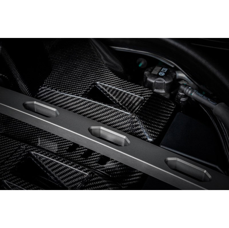 EVENTURI EVE-G8XM-CFM-ENG Карбонова кришка двигуна (матова) для BMW M2 (G87) / M3 (G80) / M4 (G82) 2020+ Photo-2